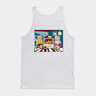 Rural Family Portrait Tank Top